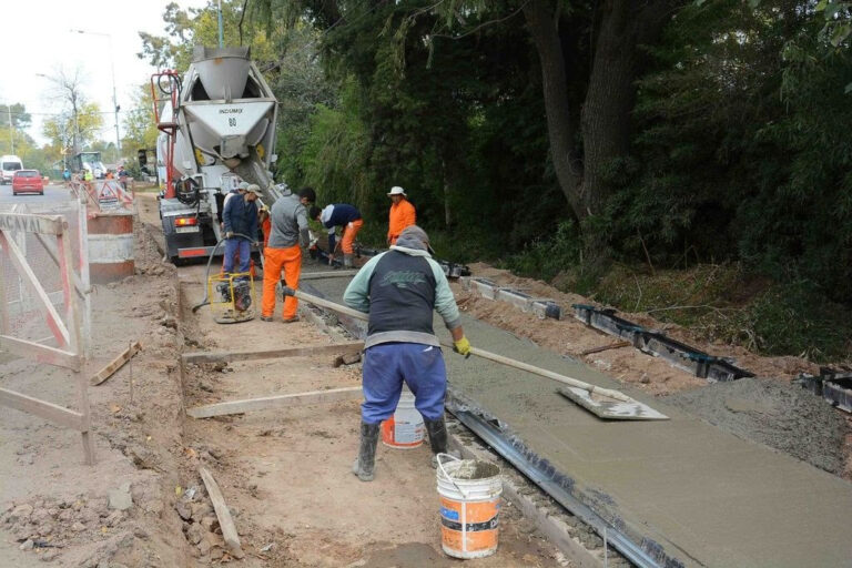 Comenzó el ensanche de la Ruta 26 entre Maquinista Savio e Ingeniero Maschwitz