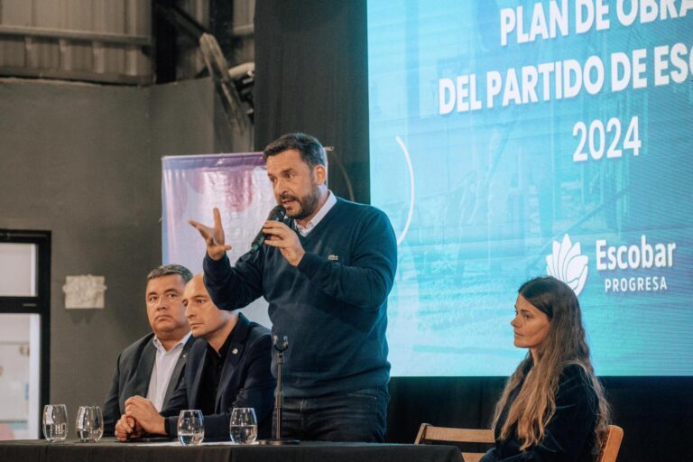 Ariel Sujarchuk: “En 2024 la inversión en obra pública en Escobar superará los $84.000 millones”