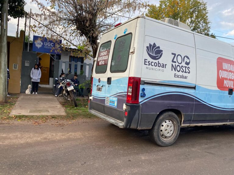 Zoonosis: continúan las jornadas gratuitas de castración en los barrios de Escobar