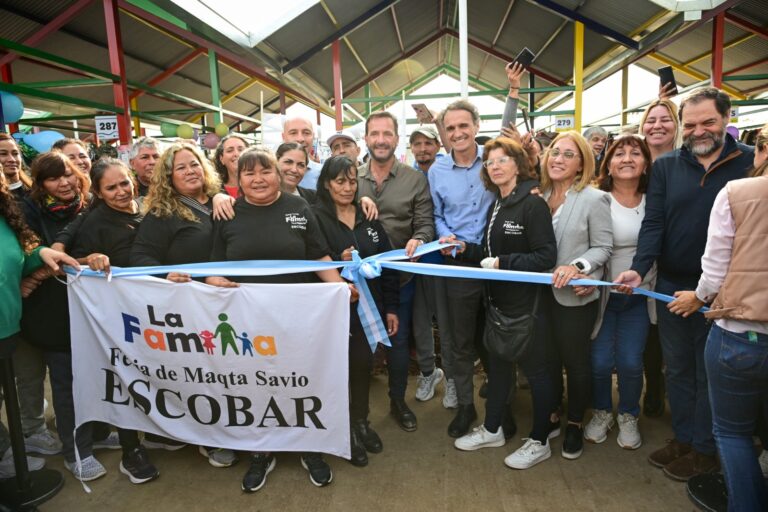Se inauguró la nueva Feria de la Familia en Maquinista Savio
