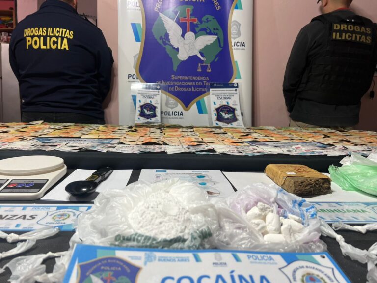 Desarticulan una red de narcomenudeo en Escobar gracias al trabajo conjunto entre la Policía Municipal y la Bonaerense