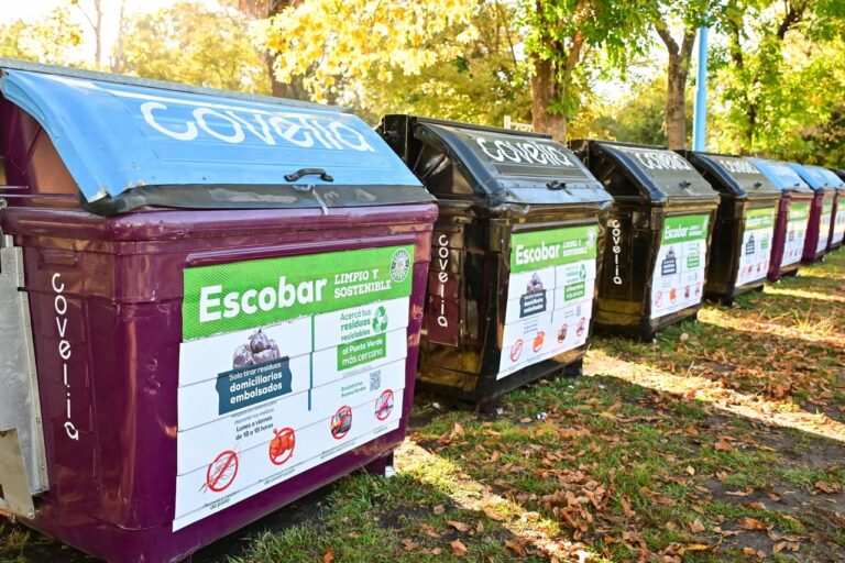 Con más camiones, Escobar extiende la recolección de residuos a seis días en todo el distrito