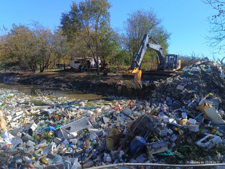 La Municipalidad de Escobar retiró más de 200 toneladas de residuos del Arroyo Pinazo 