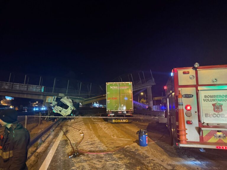 Tras el accidente del km 51, Ausol instalará un puente peatonal provisorio